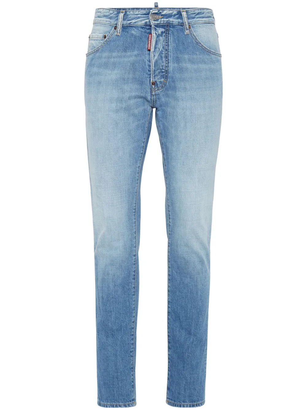 Affordable DSQUARED2 mid-rise slim jeans Men