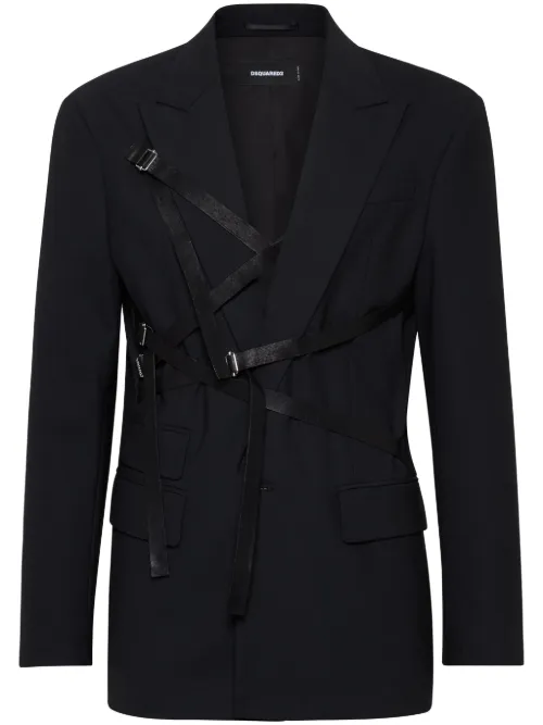 Blazer à détail de boucle - DSQUARED2 - Modalova