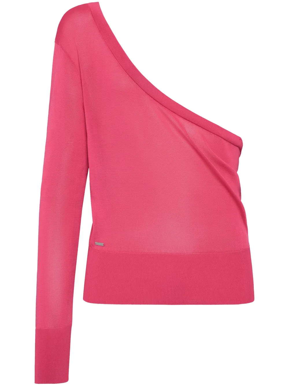 DSQUARED2 one-shoulder sweatshirt | Pink | Image 1