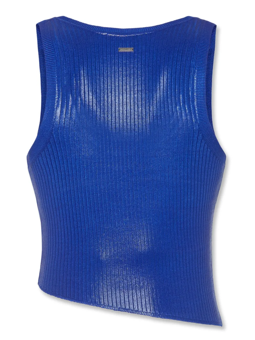 DSQUARED2 Asymmetrische tanktop - Blauw