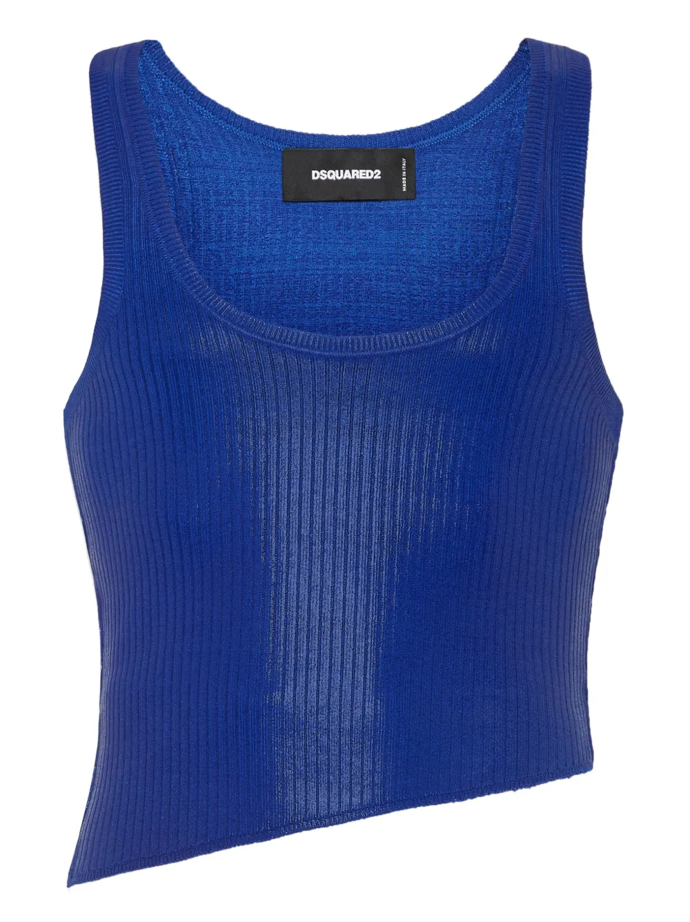 DSQUARED2 Canotta asimmetrica - Blu
