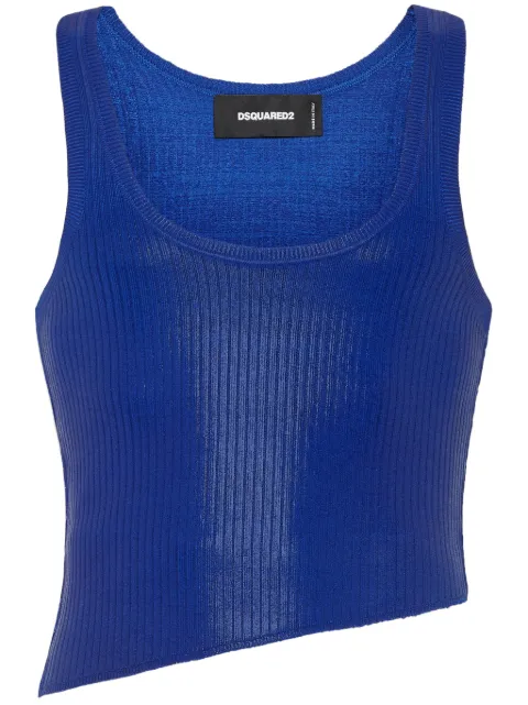 DSQUARED2 top asimétrico