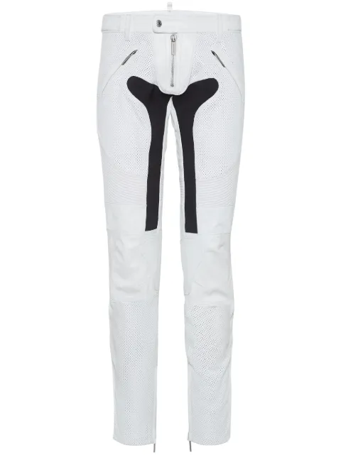 DSQUARED2 leather trousers