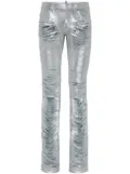 DSQUARED2 slashes jeans - Silver
