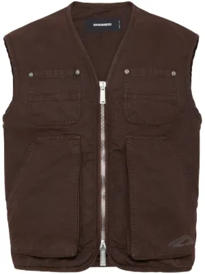 商品画像：DSQUARED2/ディースクエアード】 CLASSIC DEAN ベスト（ベスト 4