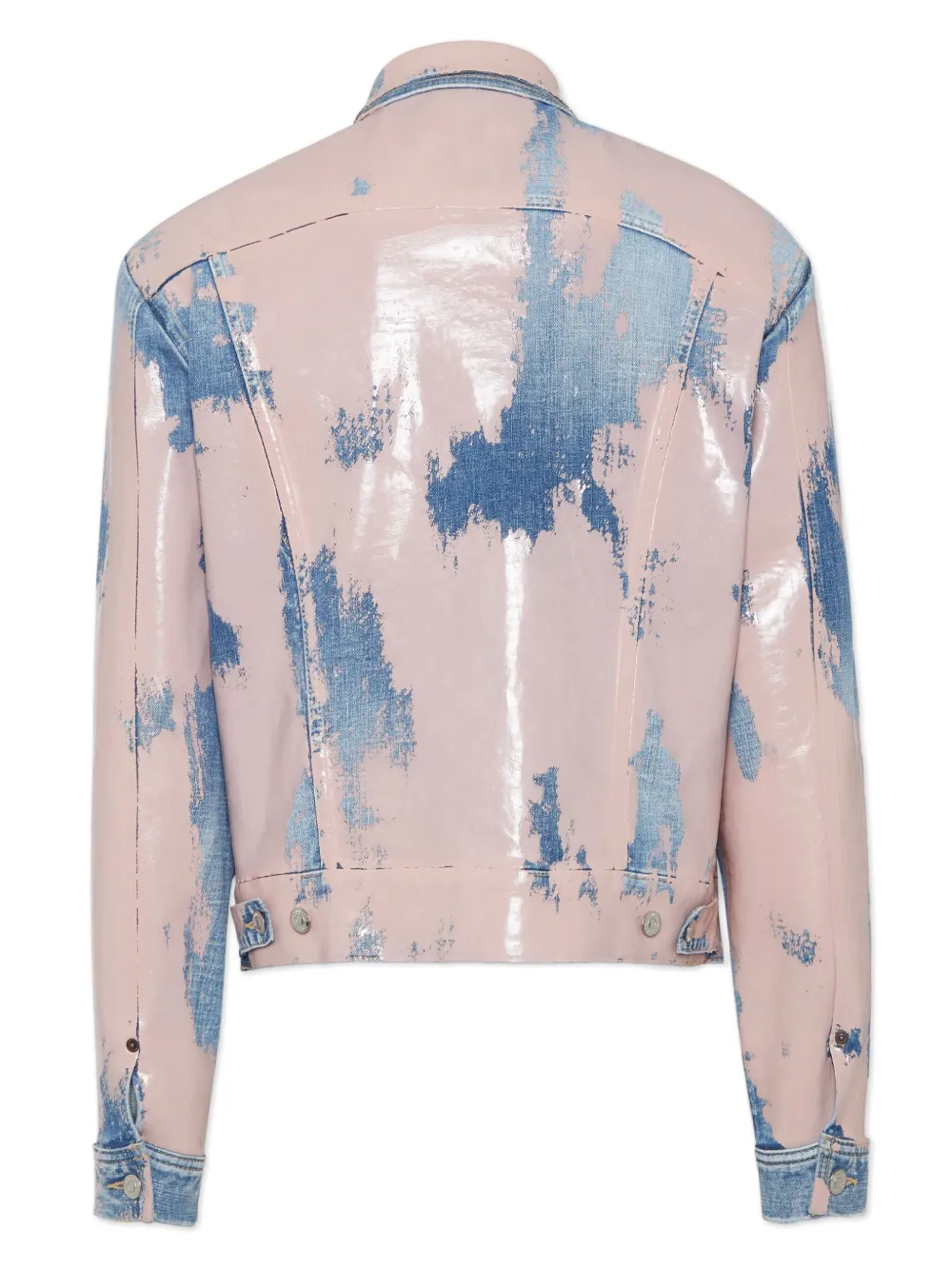 DSQUARED2 two-tone distressed denim jacket | Denim Jackets | Image 2