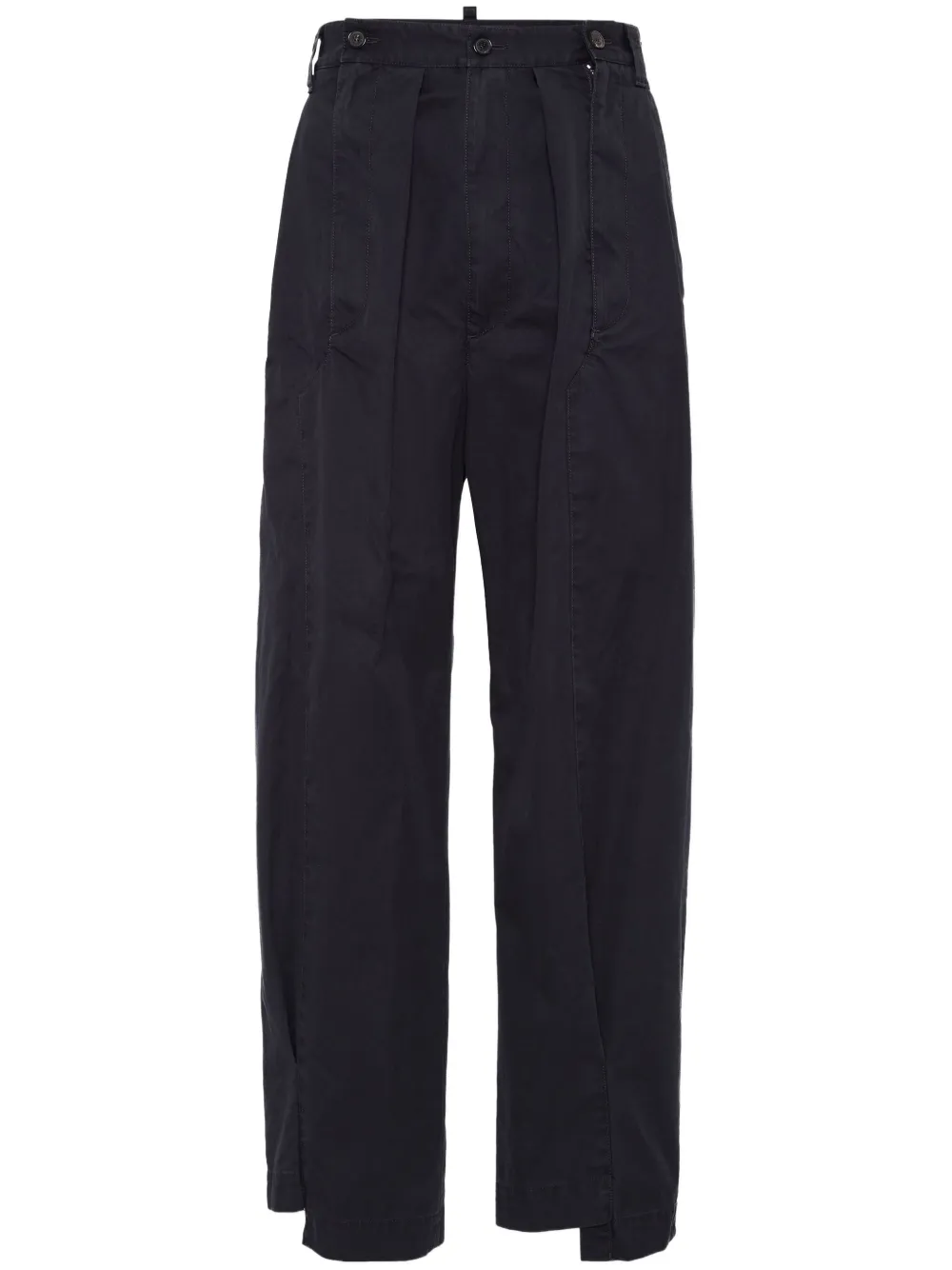 DSQUARED2 Hose mit geradem Bein | Schwarz | Image 1