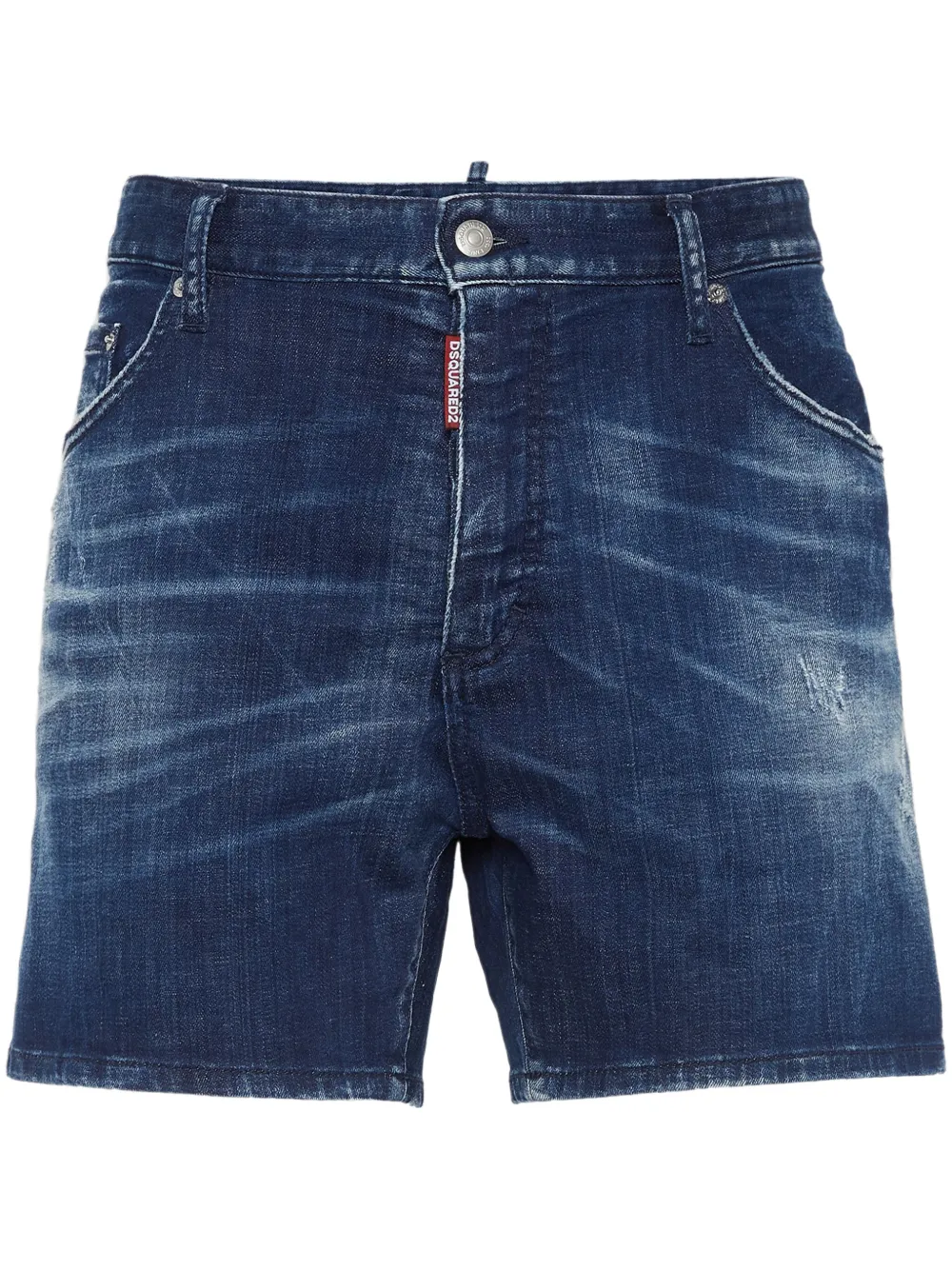 DSQUARED2 stretch-cotton denim shorts | Blue | Image 1
