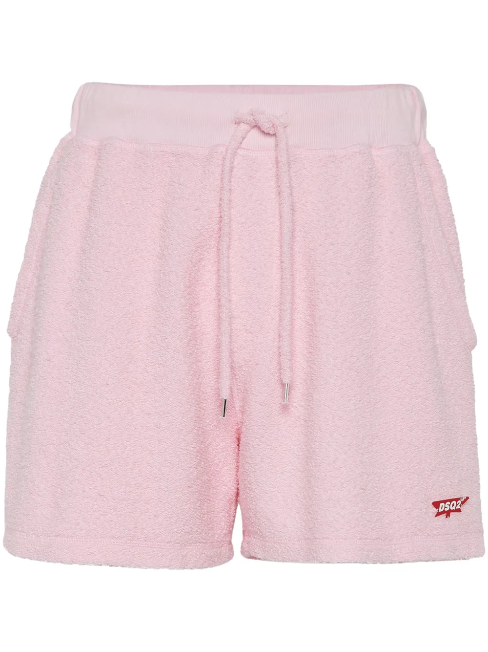 DSQUARED2 logo-appliqué track shorts | Pink | Image 1
