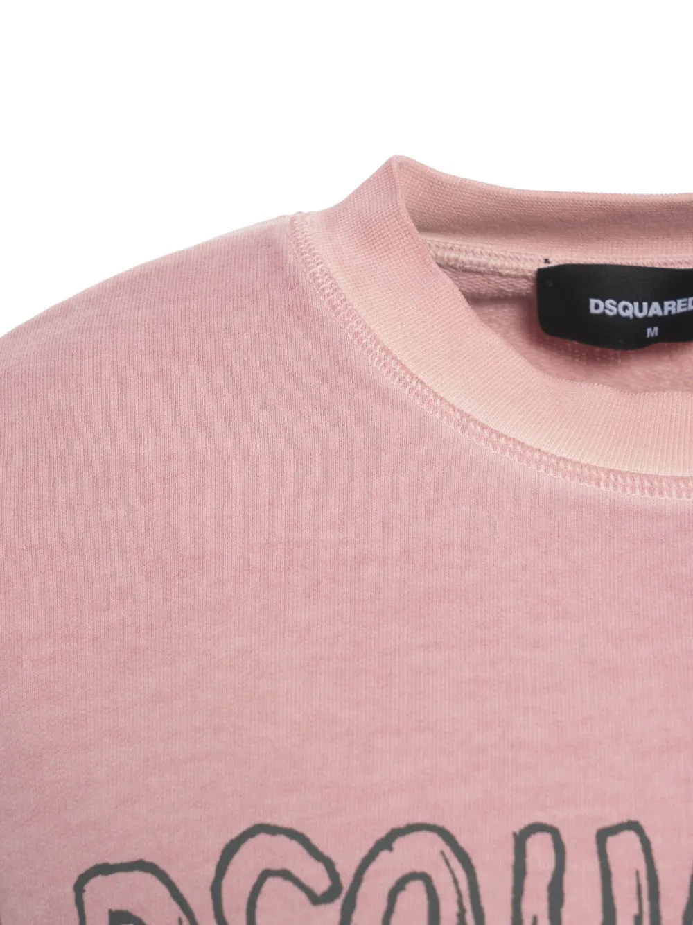 DSQUARED2 Sweater met logo Roze