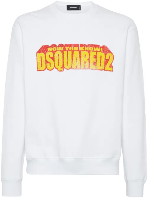 Sweat à logo imprimé - DSQUARED2 - Modalova