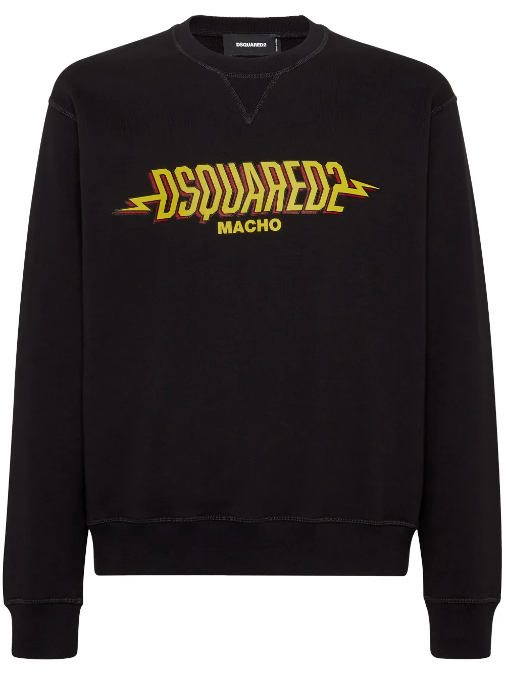 DSQUARED2 logo-print sweatshirt | Black | Image 1