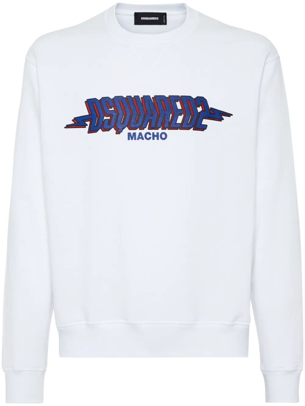 DSQUARED2 logo-print sweatshirt | White | Image 1