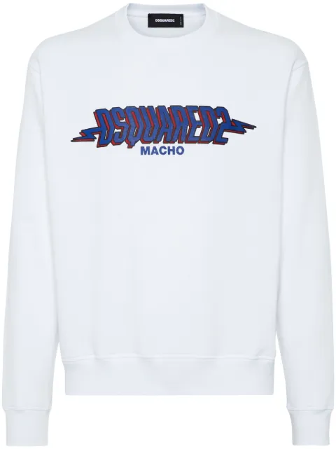 DSQUARED2 logo-print sweatshirt