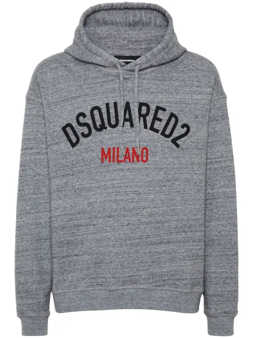DSQUARED2 hoodie en coton - Gris - DSQUARED2 - Modalova