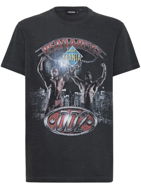 DSQUARED2 T-shirt med grafisk tryk