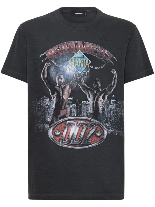 T-shirt à imprimé graphique - DSQUARED2 - Modalova