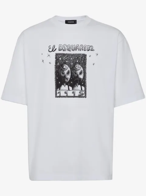 DSQUARED2 graphic-print T-shirt