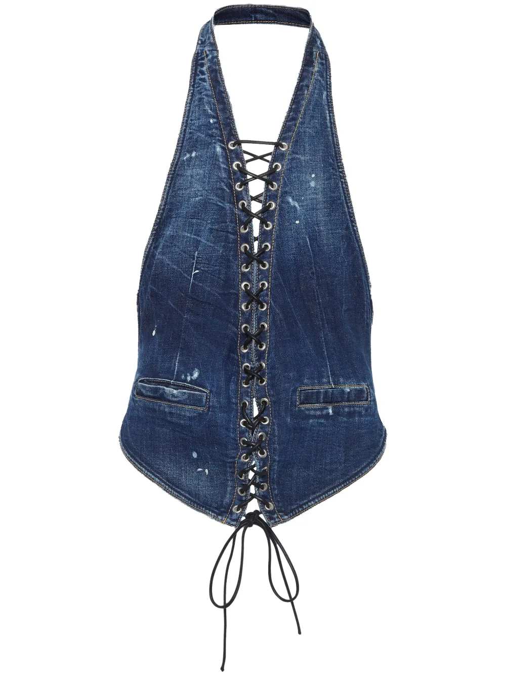DSQUARED2 sleeveless denin shirt | Blue | Image 1