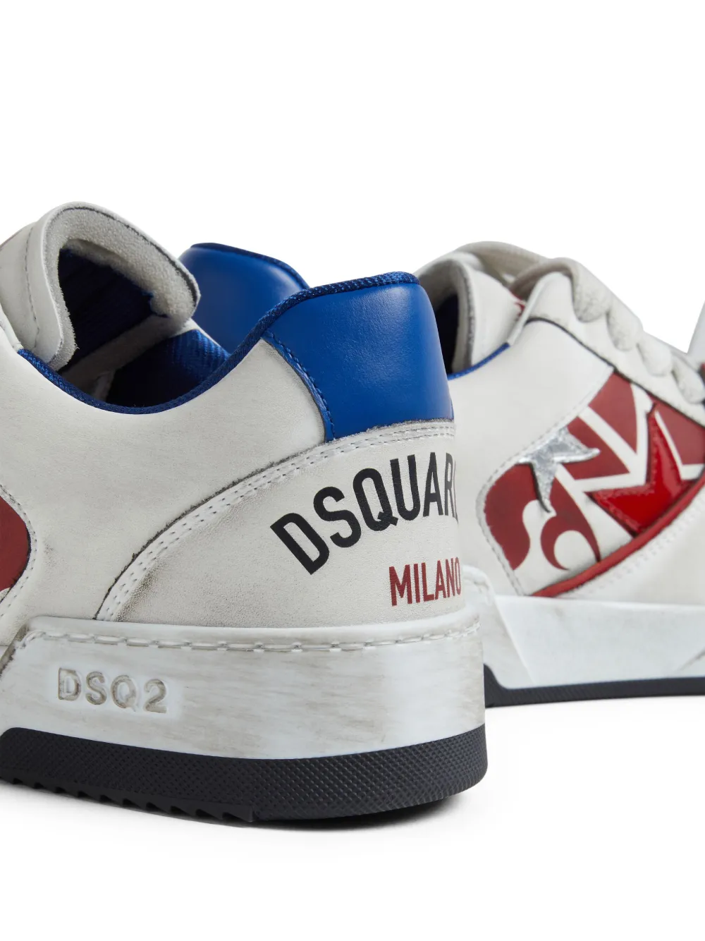 DSQUARED2 panelled sneakers White