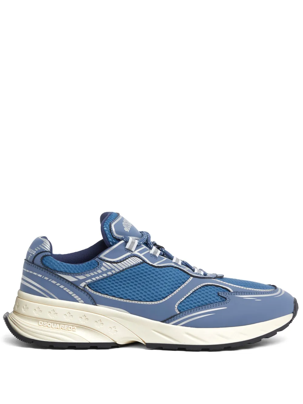 Dsquared2 Lace-up Sneakers In Blue