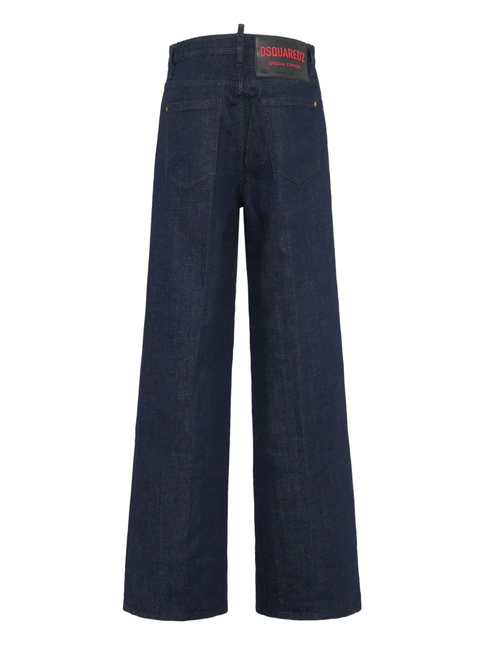 DSQUARED2 Jeans met logopatch - Blauw