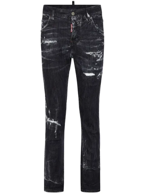 DSQUARED2 Skinny-Jeans im Distressed-Look