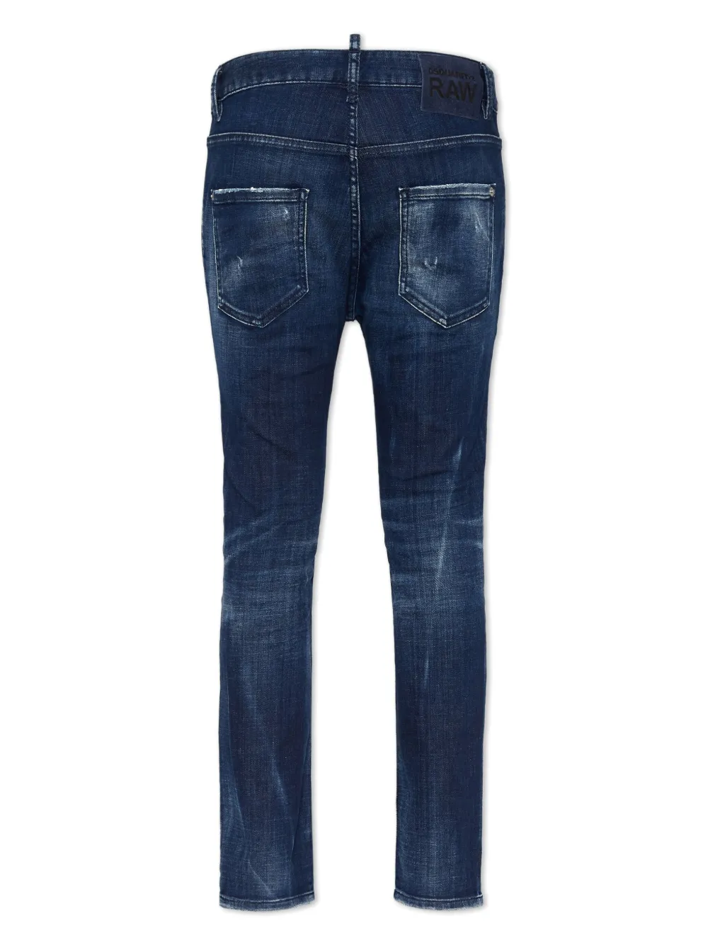 DSQUARED2 Jennifer mid waist broek - Blauw
