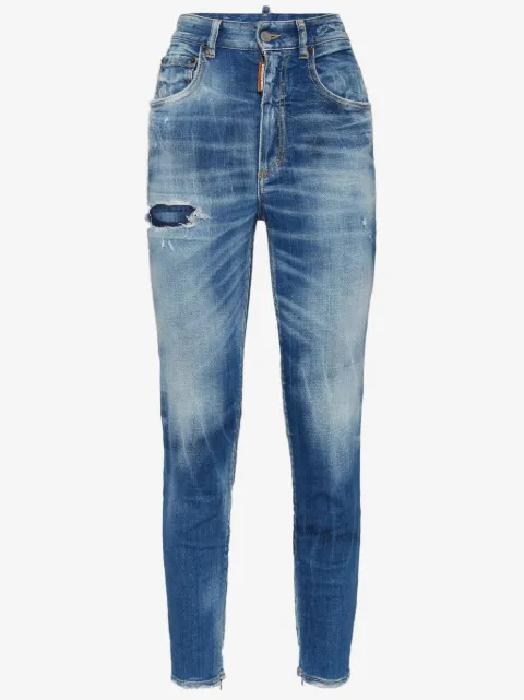 DSQUARED2 Jeans mit Logo-Patch