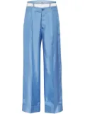 DSQUARED2 silk trousers - Blue