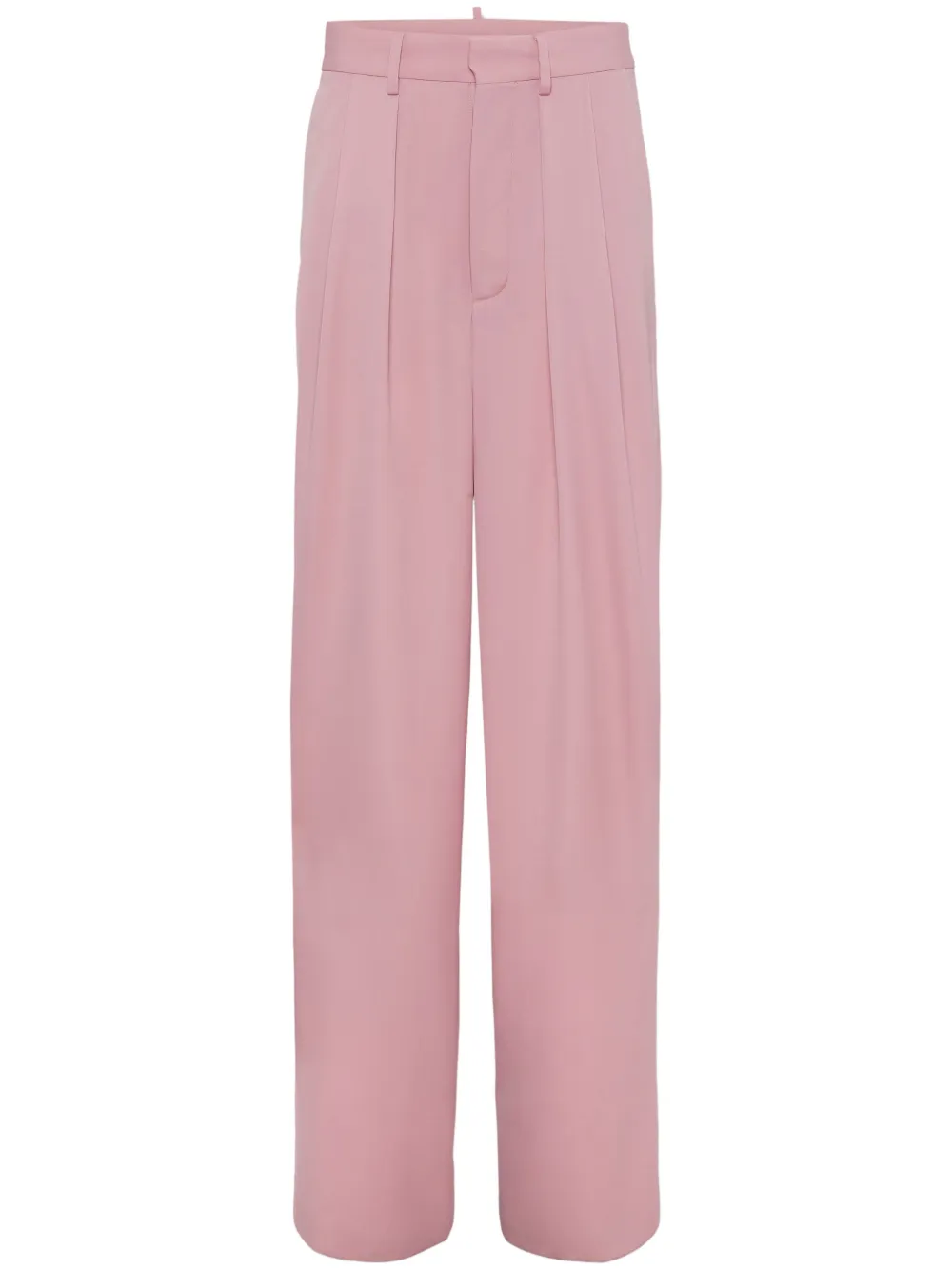 DSQUARED2 Broek met wijde pijpen Roze