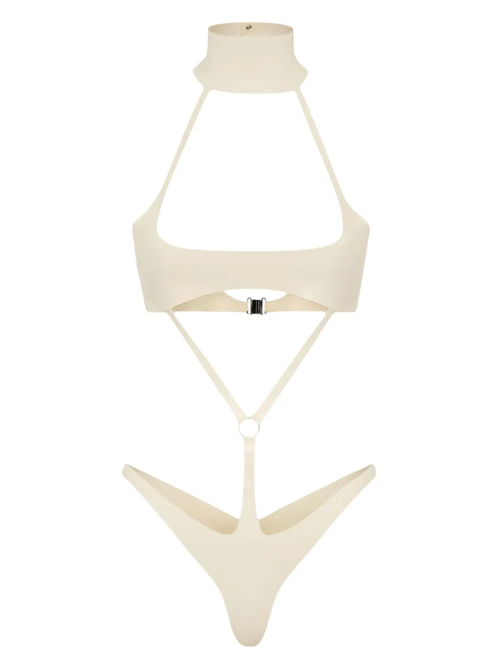 DSQUARED2 بودي سوت 'هارنيس تشوكر' | ألوان محايدة | Image 1