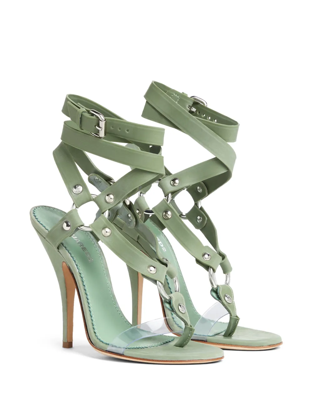 DSQUARED2 Sandalen met meerdere bandjes - Groen