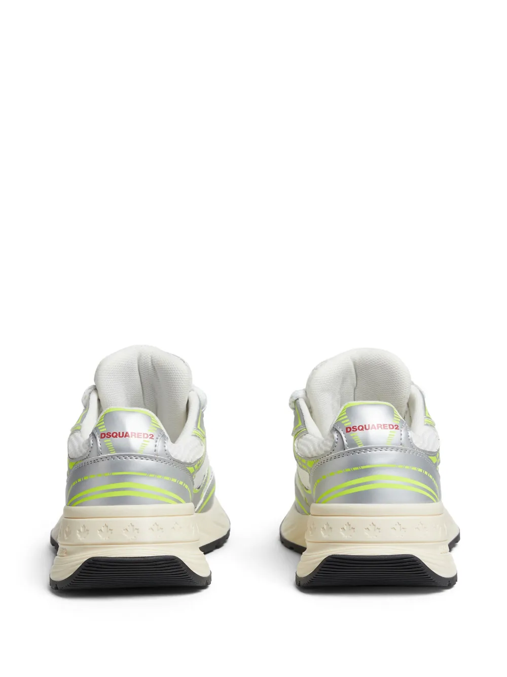 DSQUARED2 lace-up trainers White