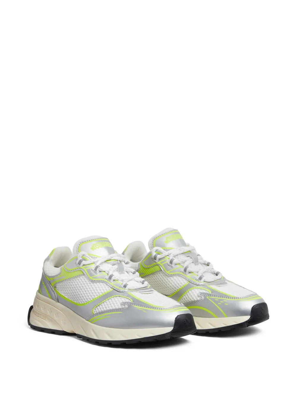 DSQUARED2 Sneakers met veters - Wit