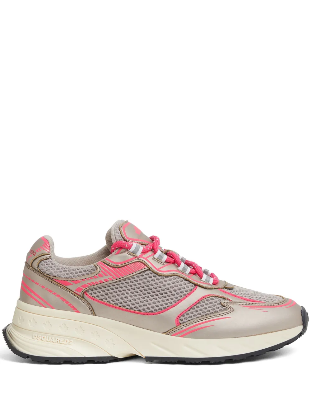 DSQUARED2 panelled sneakers Grey