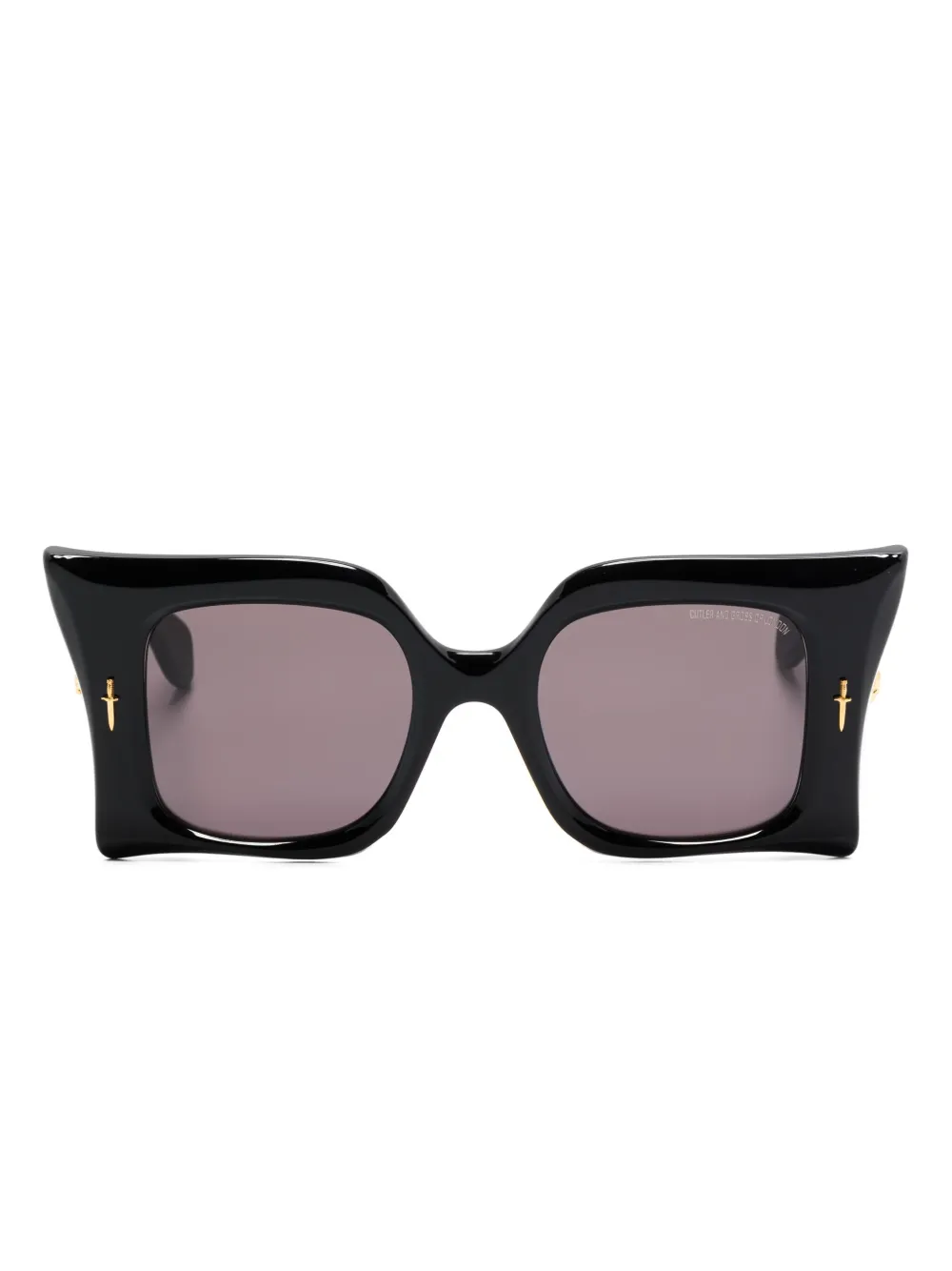Cutler & Gross Medusa zonnebril Zwart