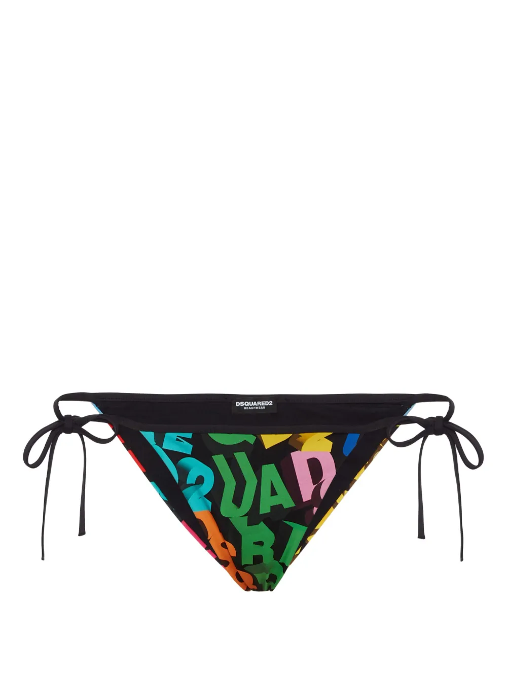 DSQUARED2 bikini bottom con logo | negro | Image 1