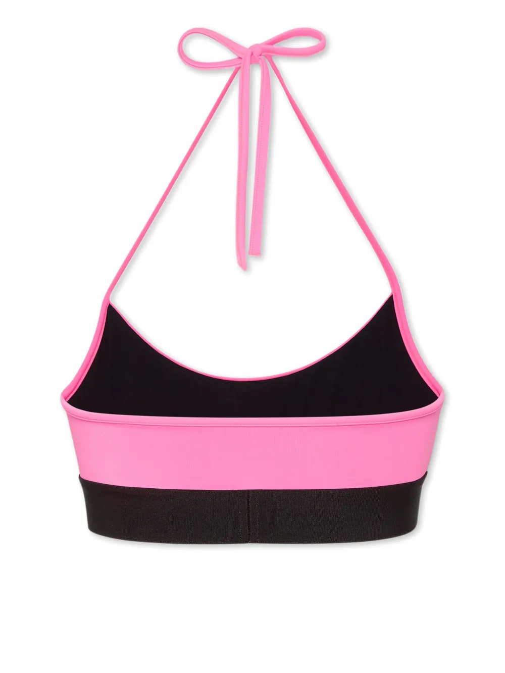 Dsquared2 Halterneck Bikini Top In Pink