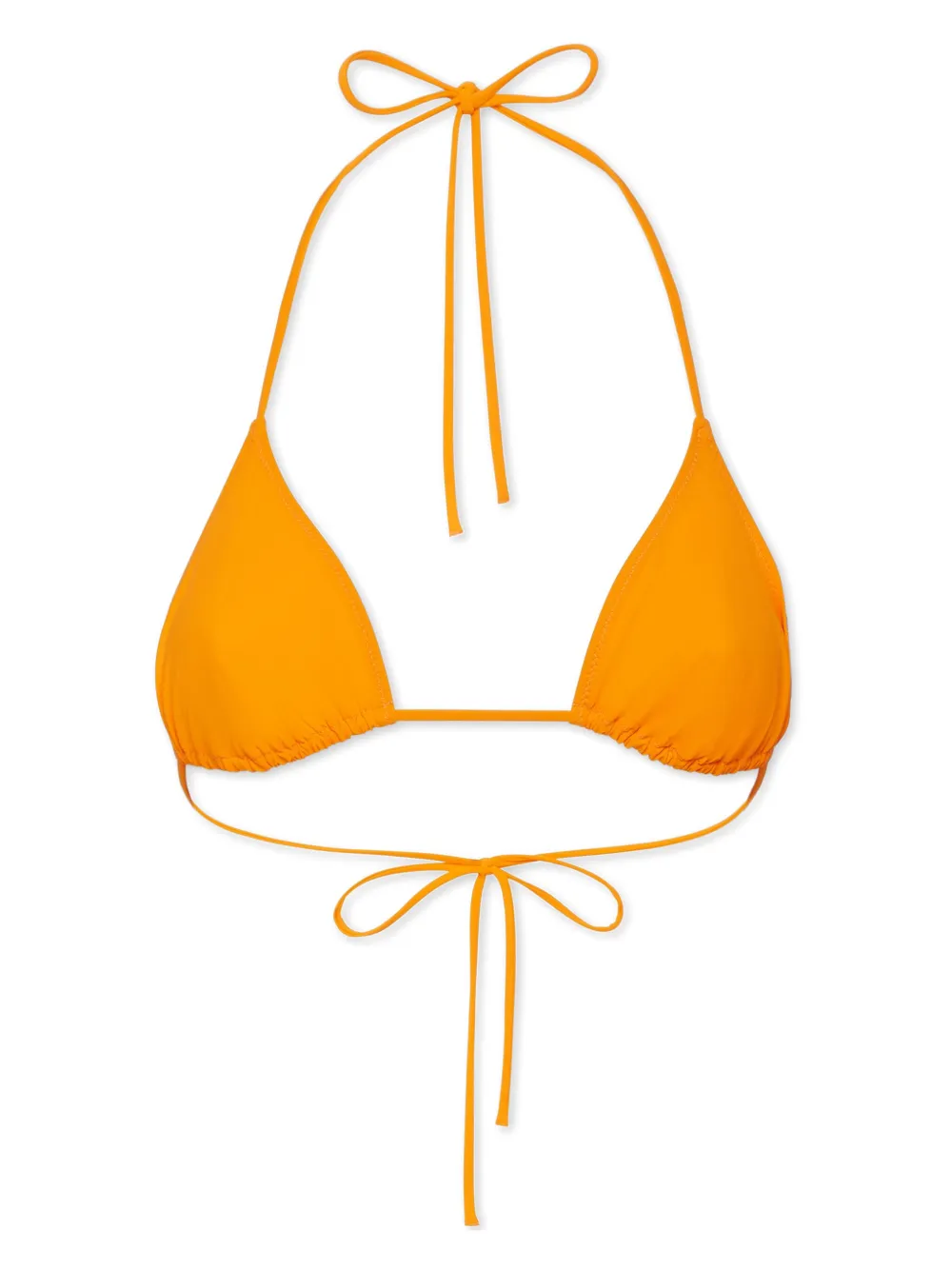 DSQUARED2 triangle cup bikini top | Orange | Image 1