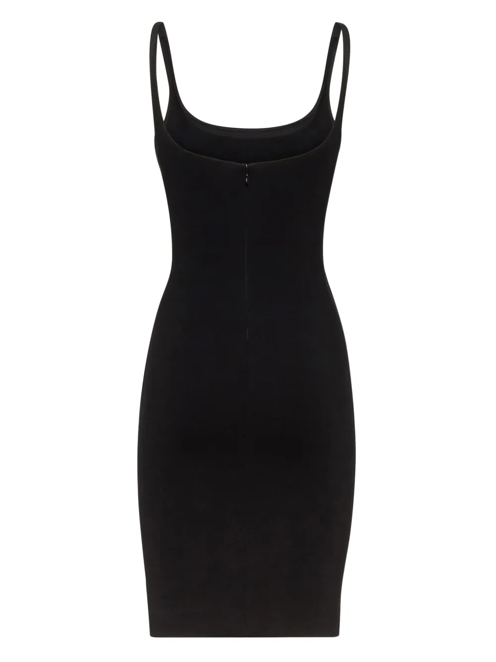 DSQUARED2 sleeveless midi dress - Zwart