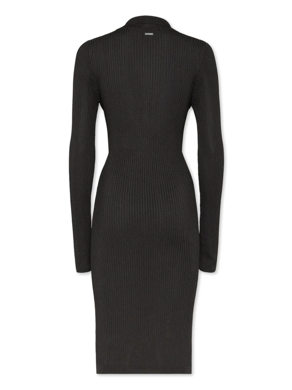 DSQUARED2 Geribbelde midi-jurk - Grijs