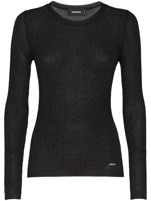 Pull à design nervuré - DSQUARED2 - Modalova