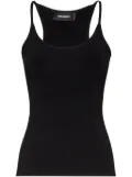 DSQUARED2 scoop-neck tank top - Black