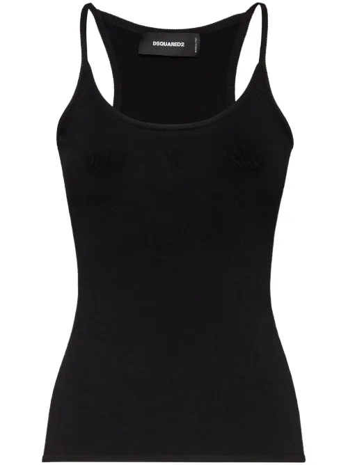 Débardeur à encolure ronde - DSQUARED2 - Modalova