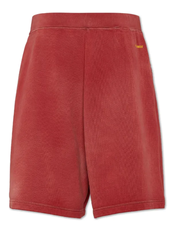 【関税込 日本発送】DSQUARED2 トラックショーツ レッド DSQUARED2 トラックショーツ | レッド | FARFETCH JP