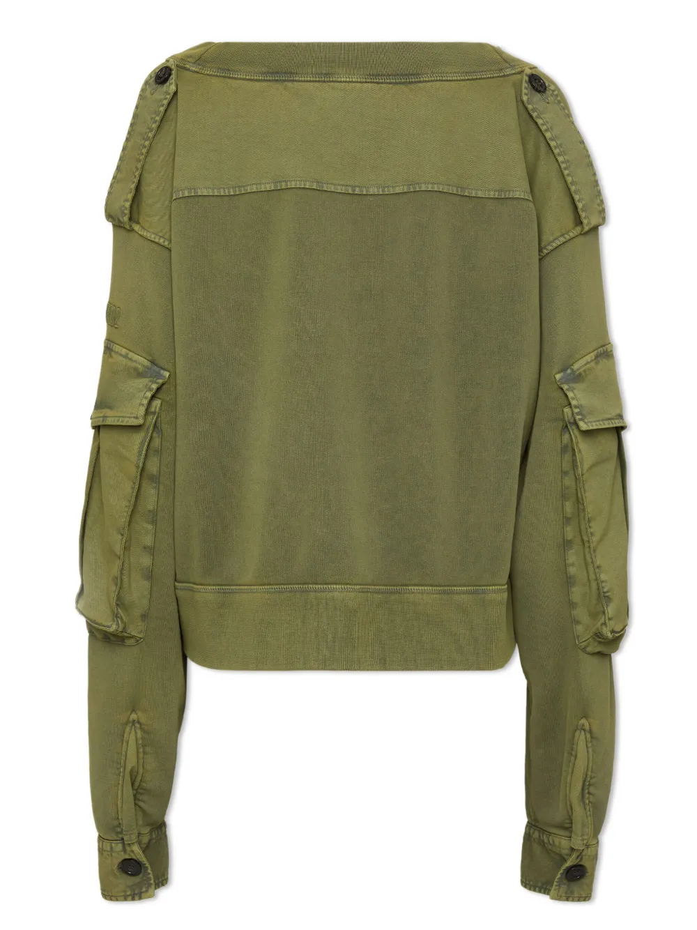 DSQUARED2 sudadera cargo con efecto envejecido | Sudaderas | Image 2