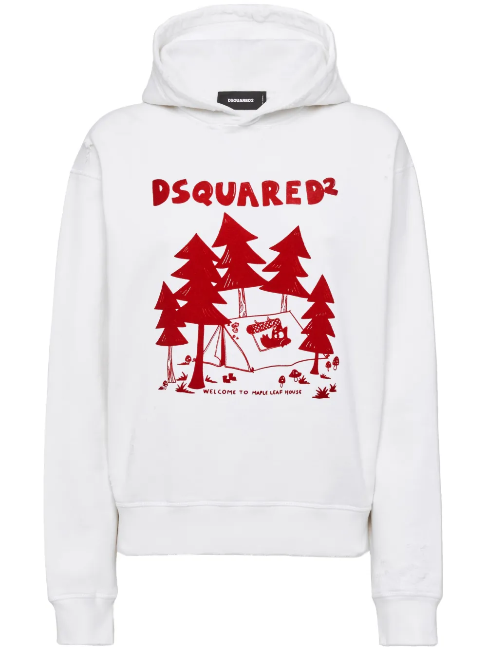 DSQUARED2 hoodie con logo | blanco | Image 1