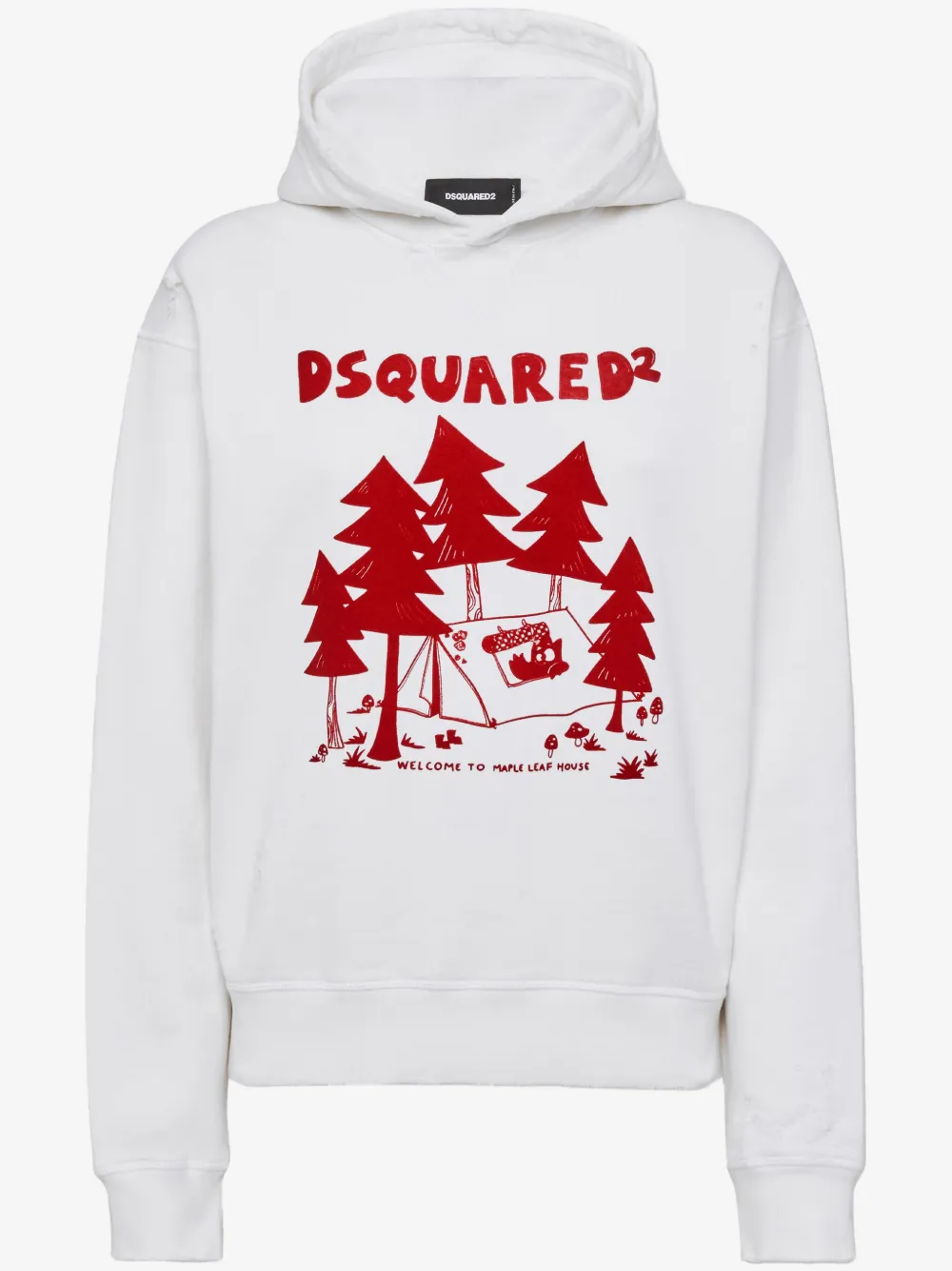 DSQUARED2 コットン パーカー | ホワイト | Image 1