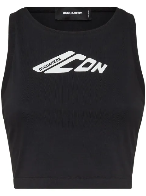 DSQUARED2 Mini Fit Icon tank top Women